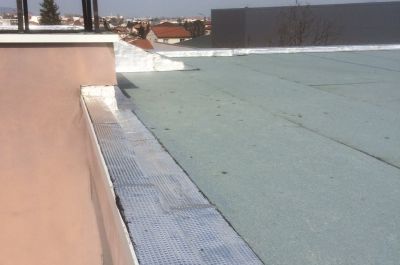 Finition des relevés sur rive exterieure
